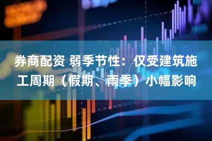 券商配资 弱季节性：仅受建筑施工周期（假期、雨季）小幅影响